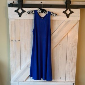 Jersey knit pullover dress